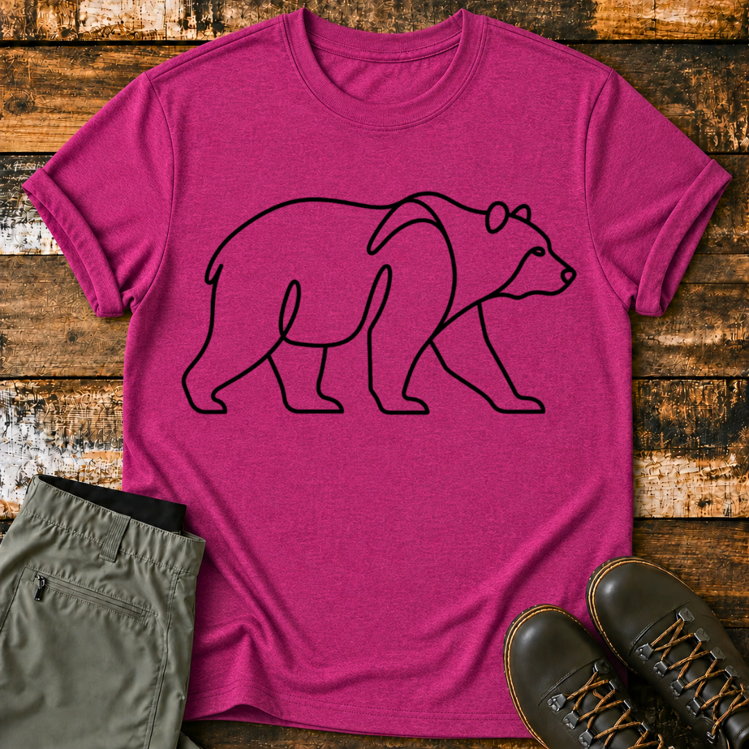 Minimalist Bear T-Shirt