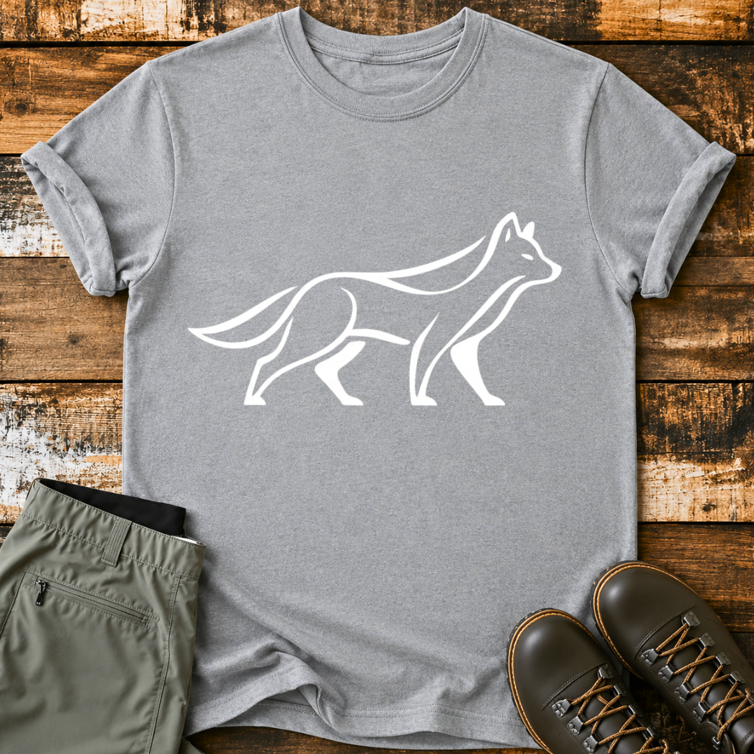 Minimalist Wolf T-Shirt