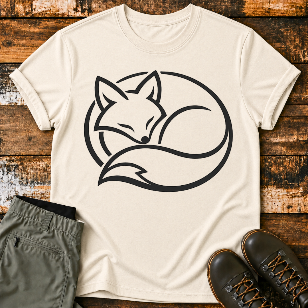 Curl Up Fox T-Shirt