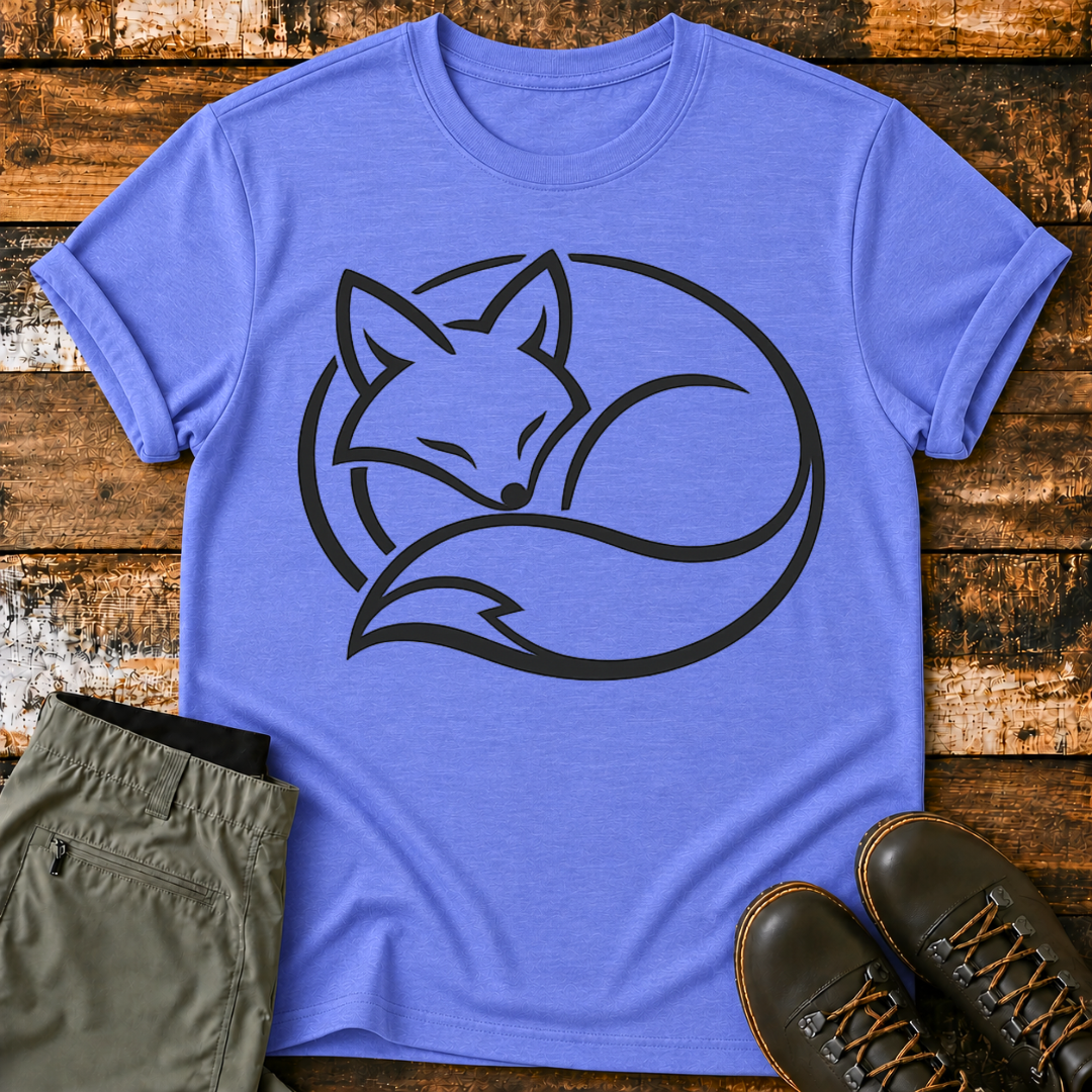 Curl Up Fox T-Shirt