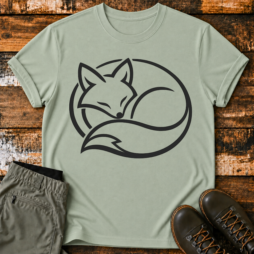 Curl Up Fox T-Shirt