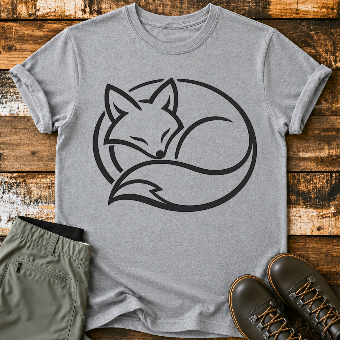 Curl Up Fox T-Shirt