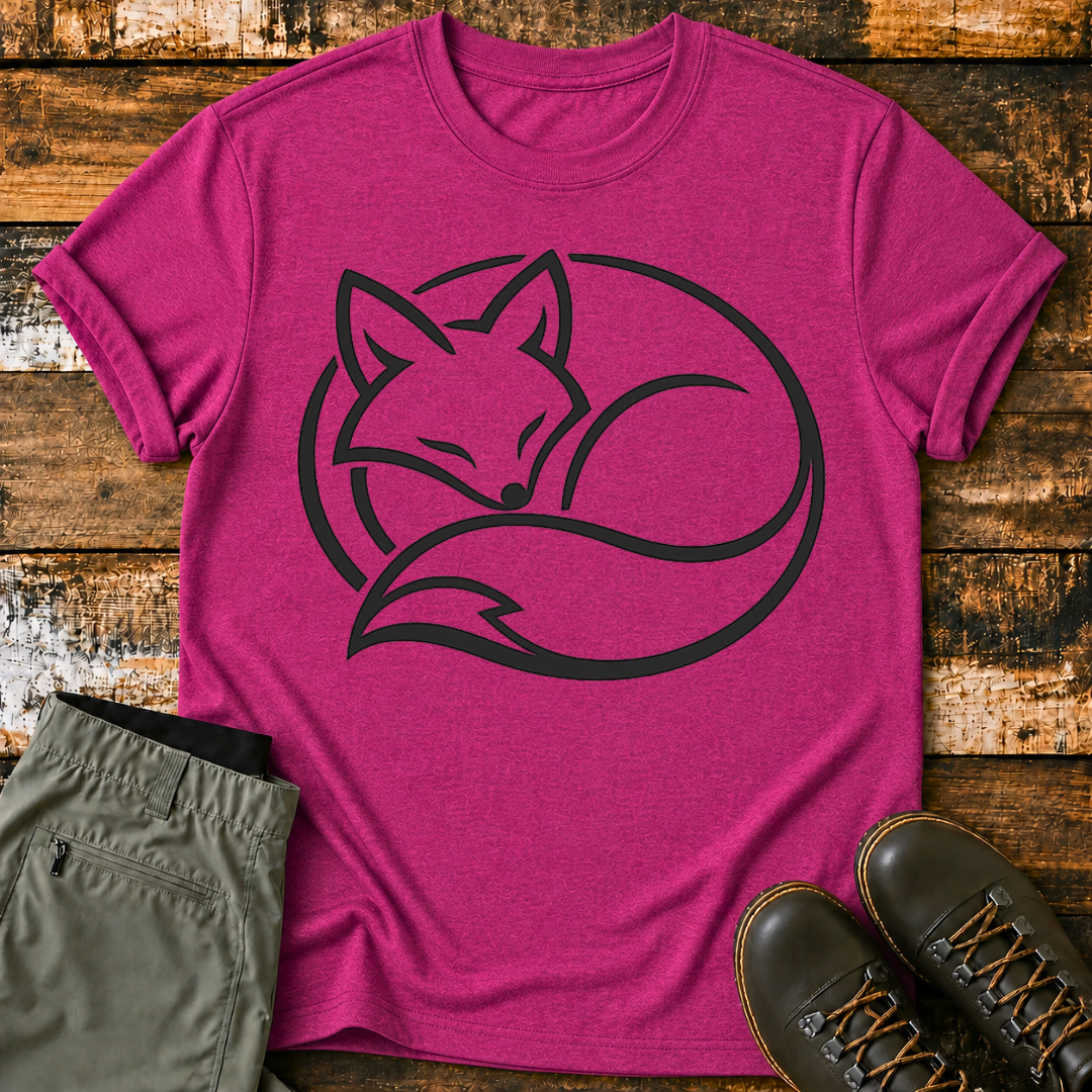 Curl Up Fox T-Shirt