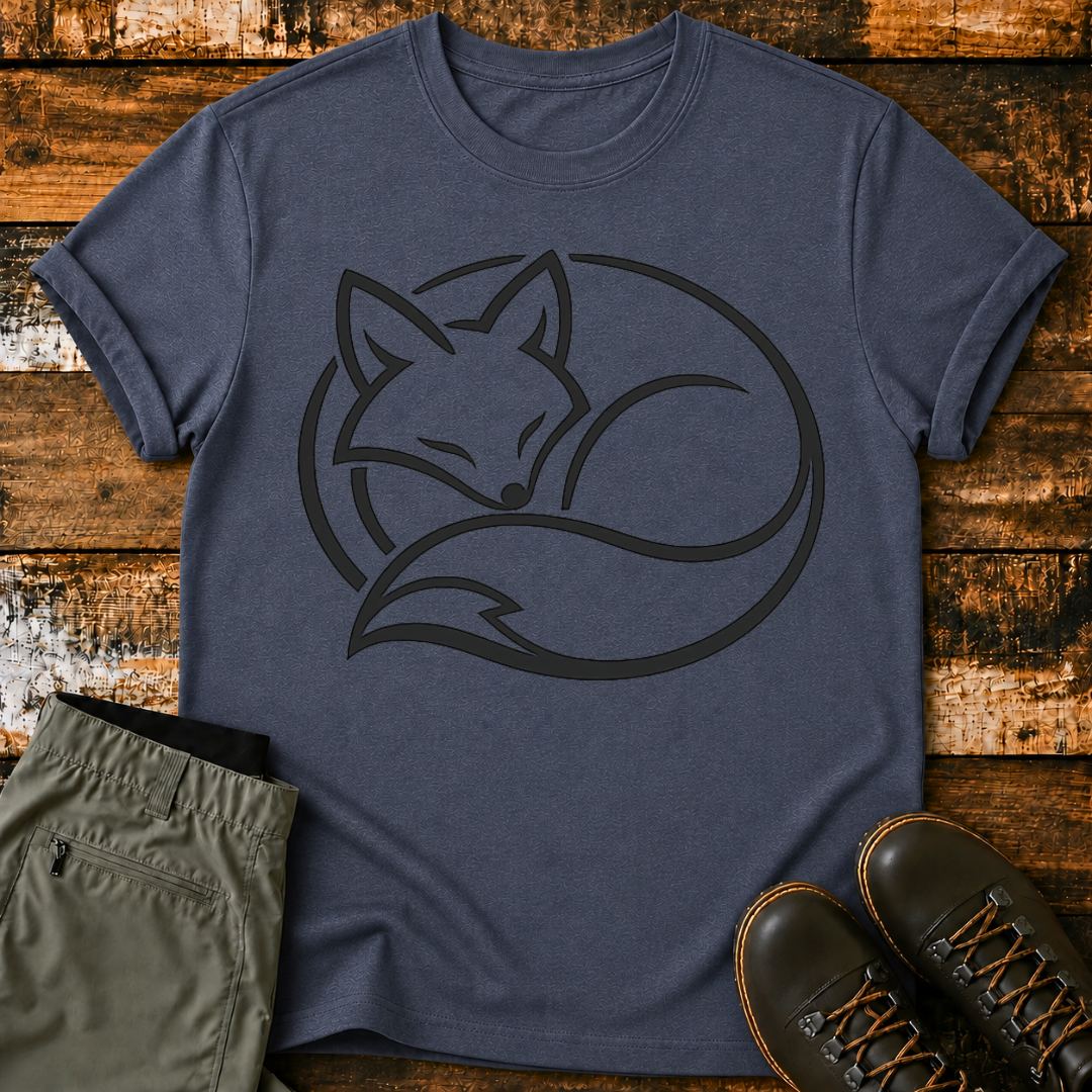 Curl Up Fox T-Shirt