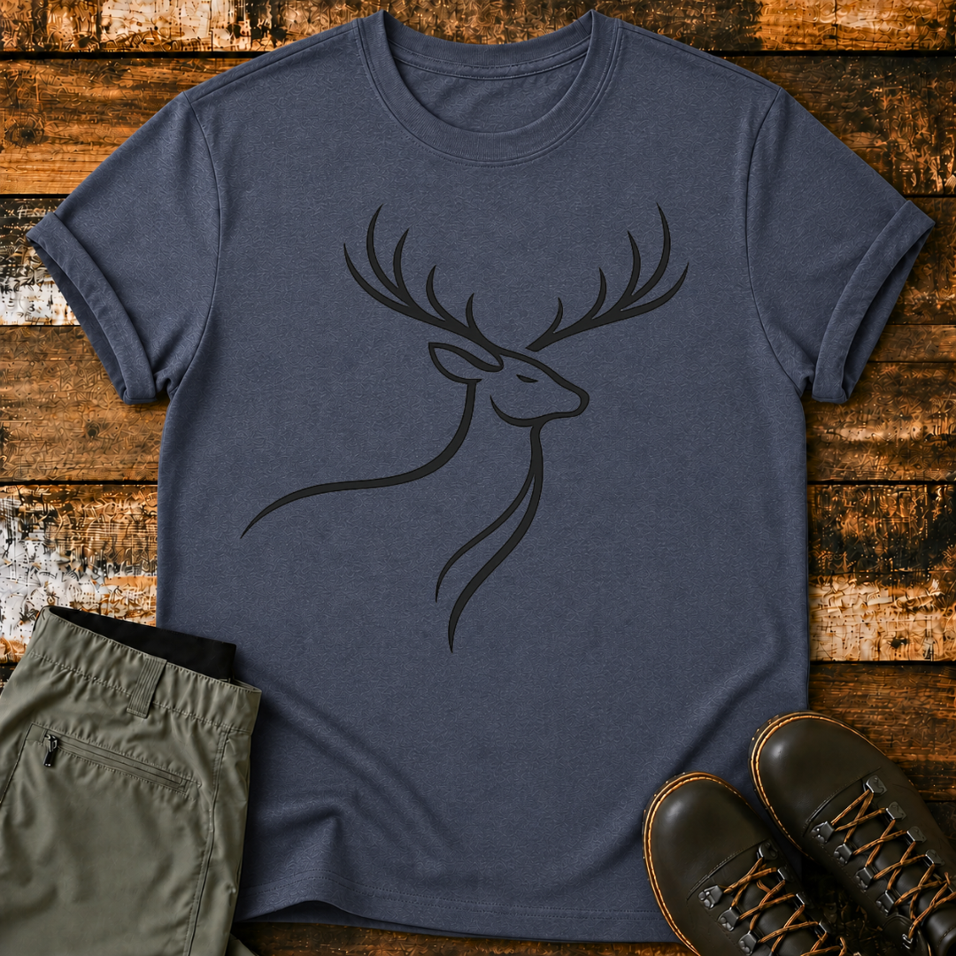 Minimalist Deer T-Shirt