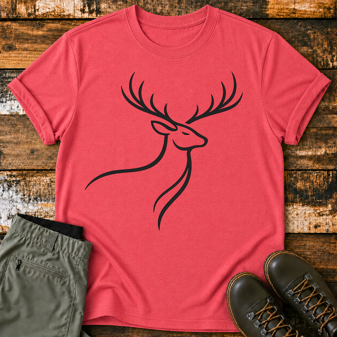 Minimalist Deer T-Shirt
