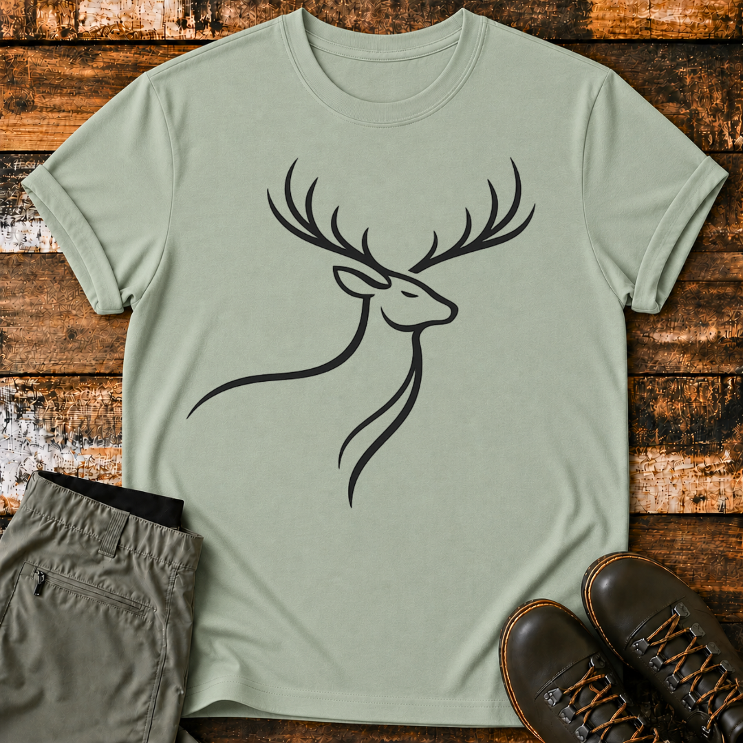Minimalist Deer T-Shirt