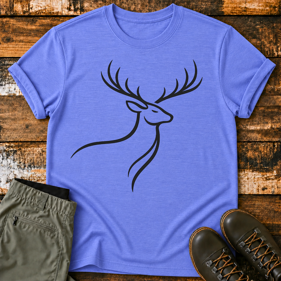 Minimalist Deer T-Shirt