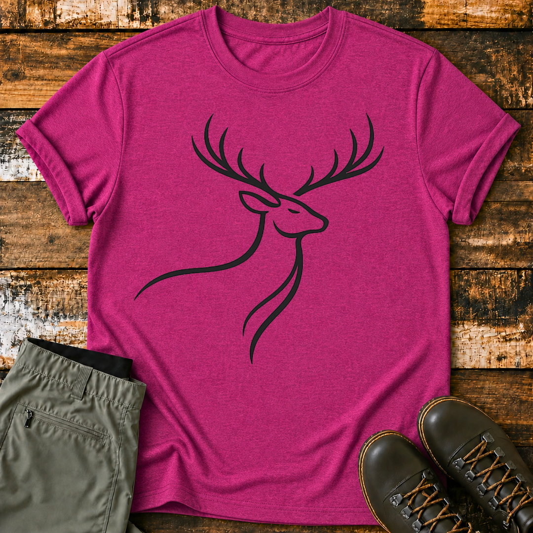 Minimalist Deer T-Shirt