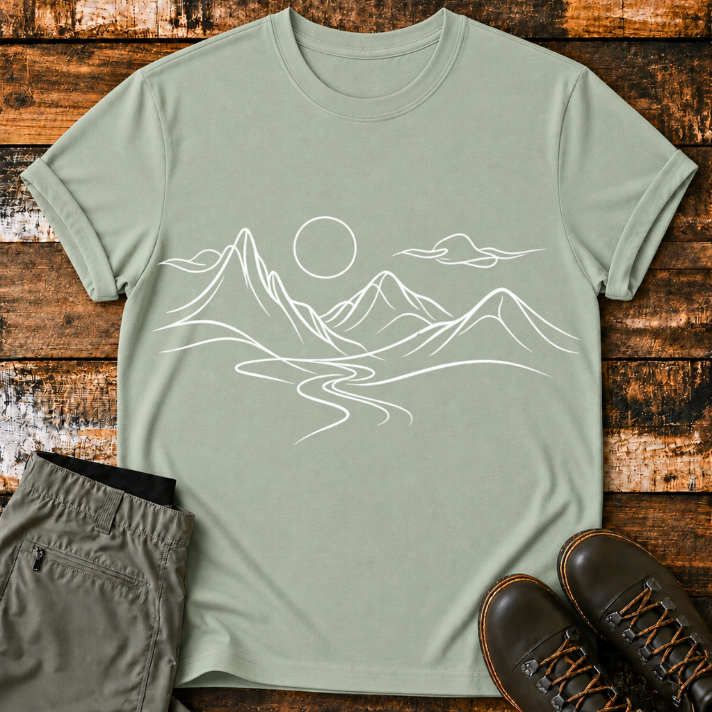Wispy Mountains T-Shirt