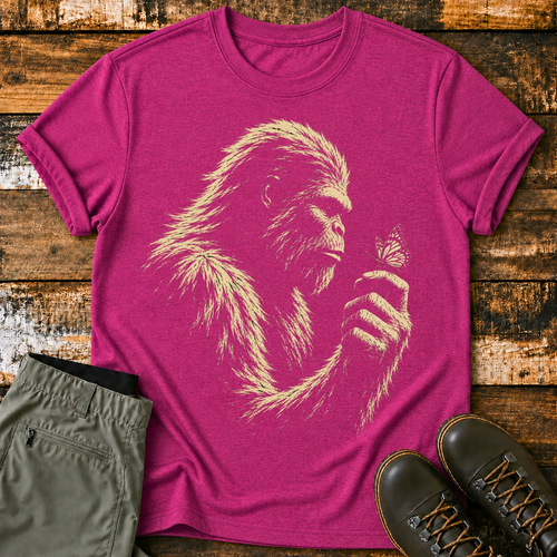 A Sasquatch & A Butterfly T-Shirt