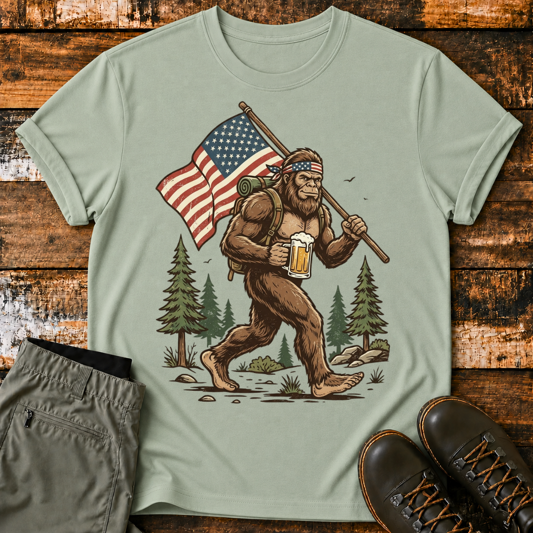 Bigfoot Patriot T-Shirt