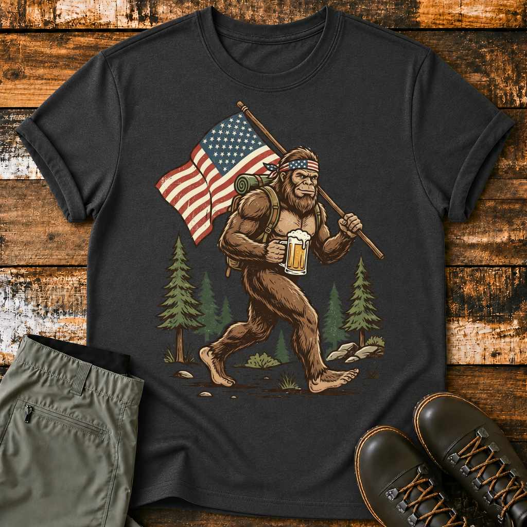 Bigfoot Patriot T-Shirt