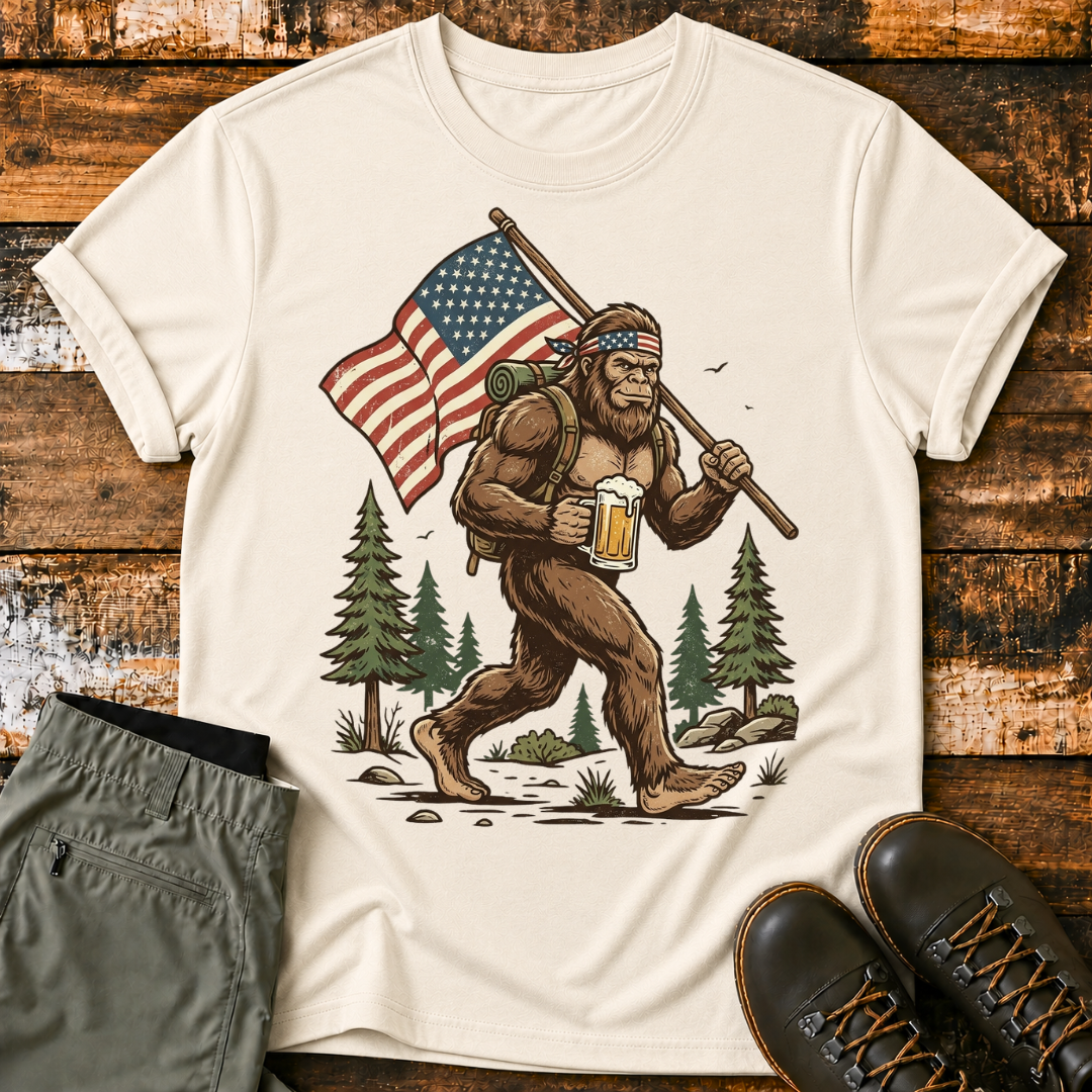 Bigfoot Patriot T-Shirt