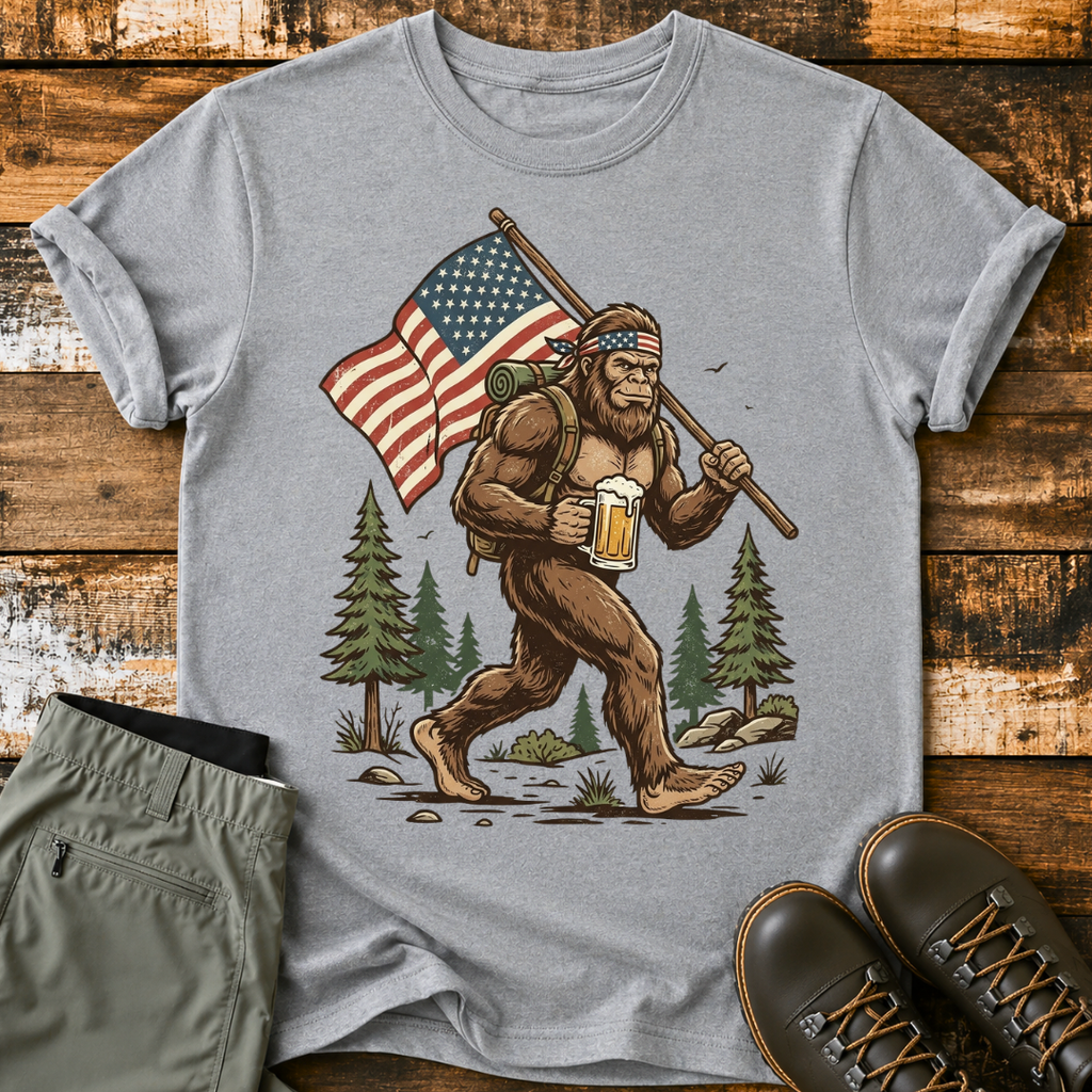 Bigfoot Patriot T-Shirt
