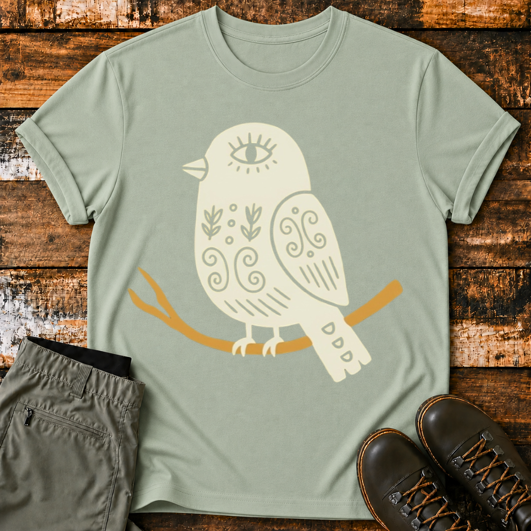 Big White Bird T-Shirt