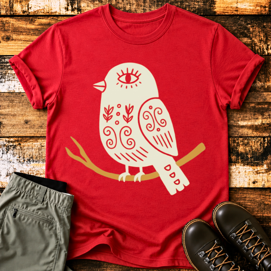 Big White Bird T-Shirt