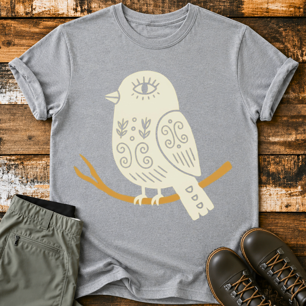 Big White Bird T-Shirt