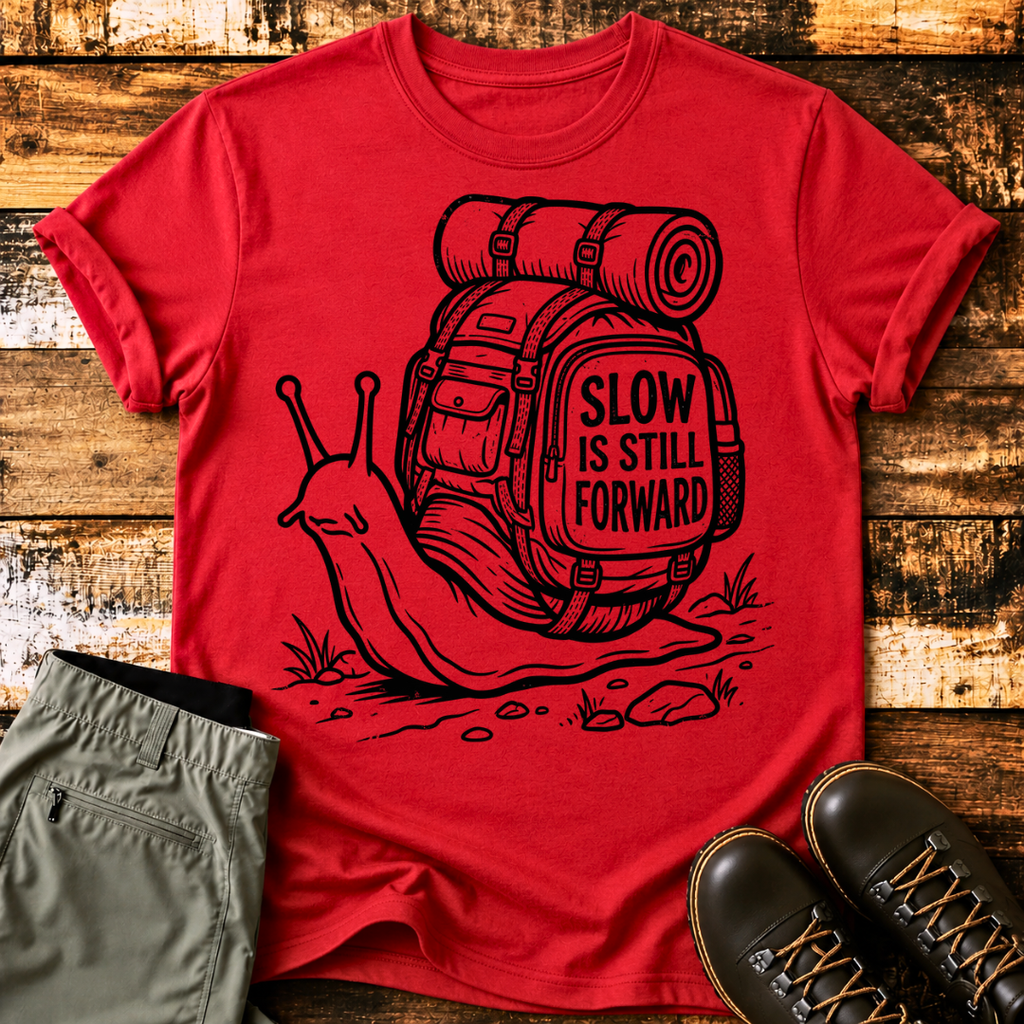 Slow Is Still Forward Snail T-Shirt