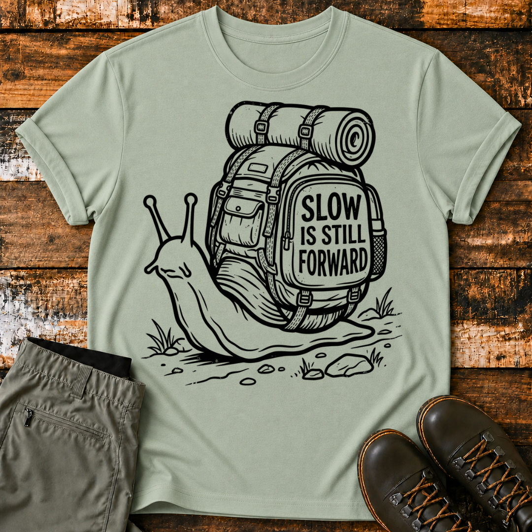 Slow Is Still Forward Snail T-Shirt