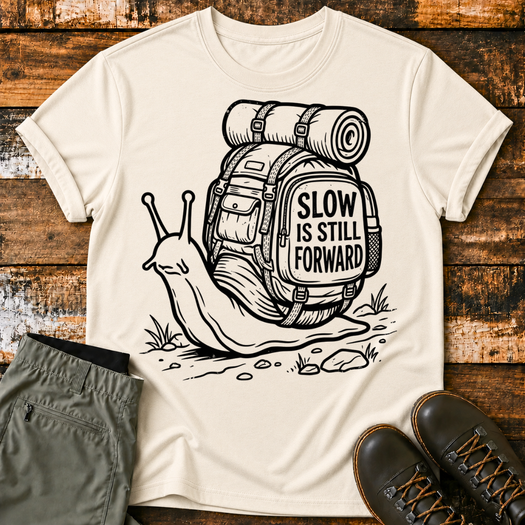 Slow Is Still Forward Snail T-Shirt