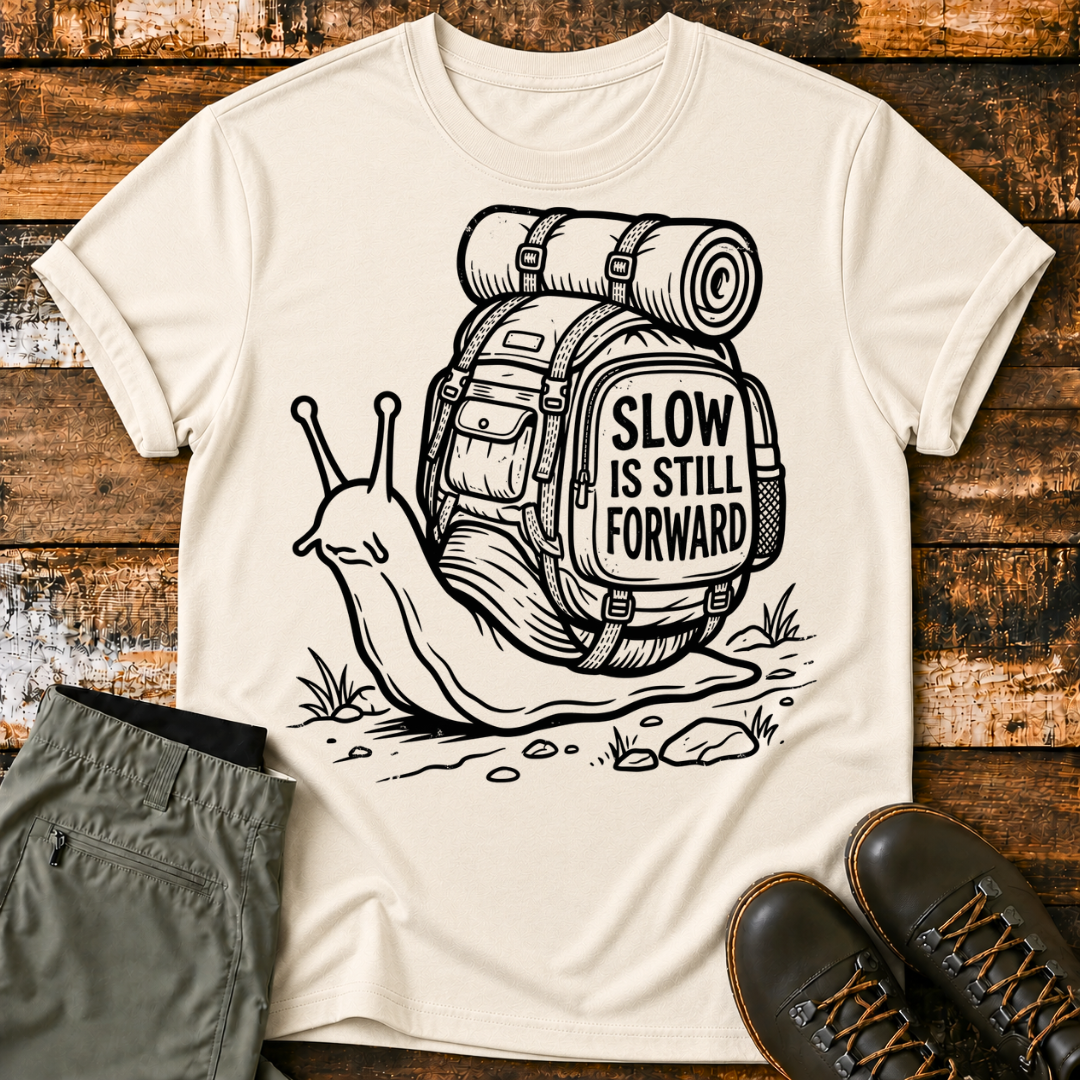 Slow Is Still Forward Snail T-Shirt