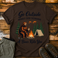 Go Oustide Worst Case Scenario Bear T-Shirt