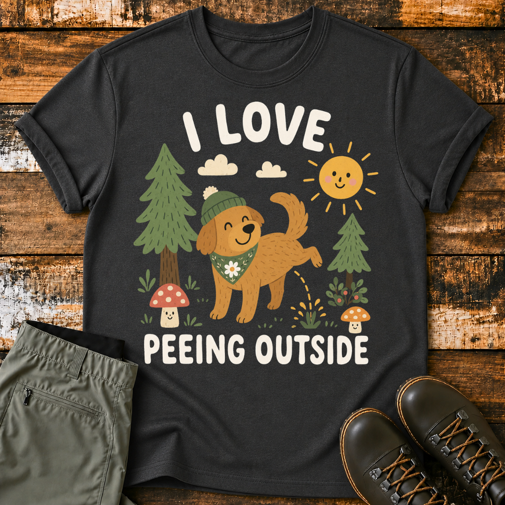 I Love Peeing Outside T-Shirt