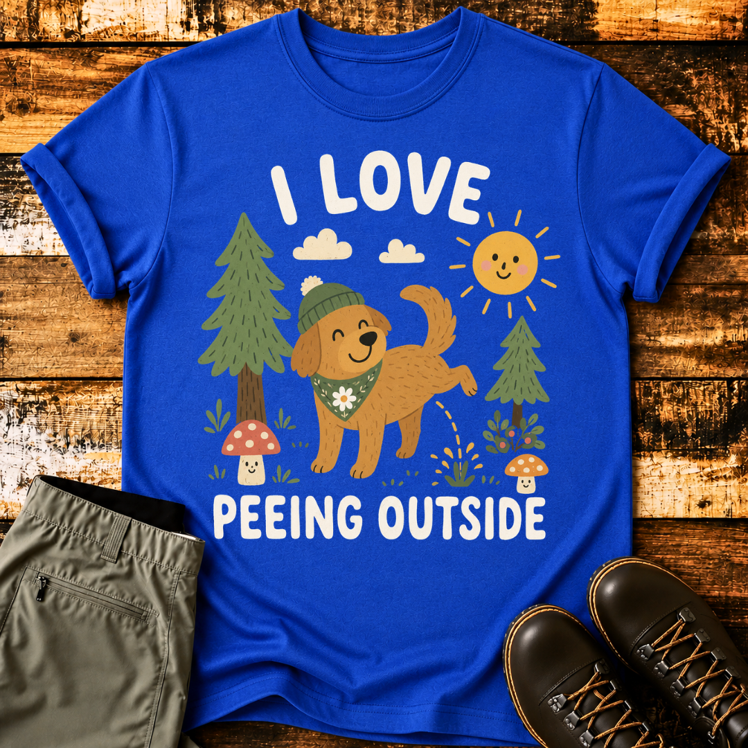 I Love Peeing Outside T-Shirt