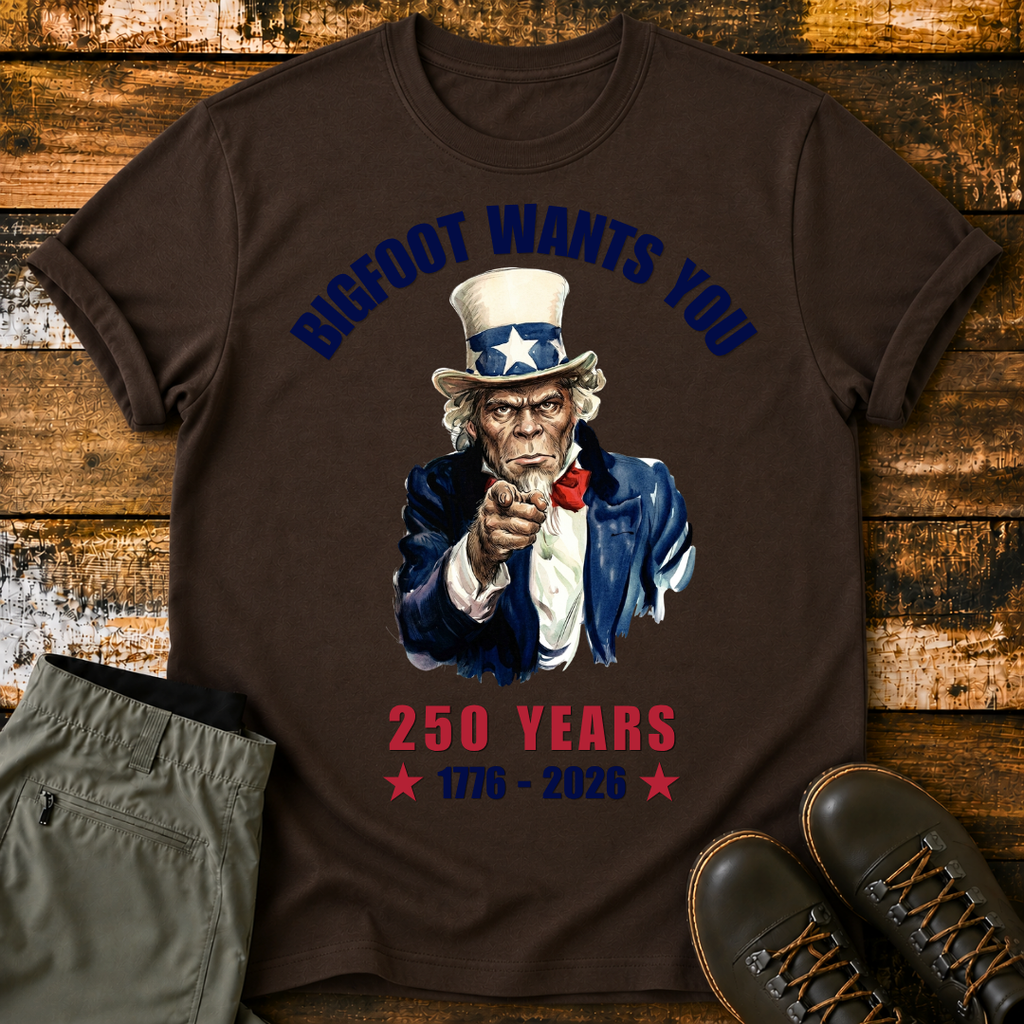 Bigfoot Wants You T-Shirt