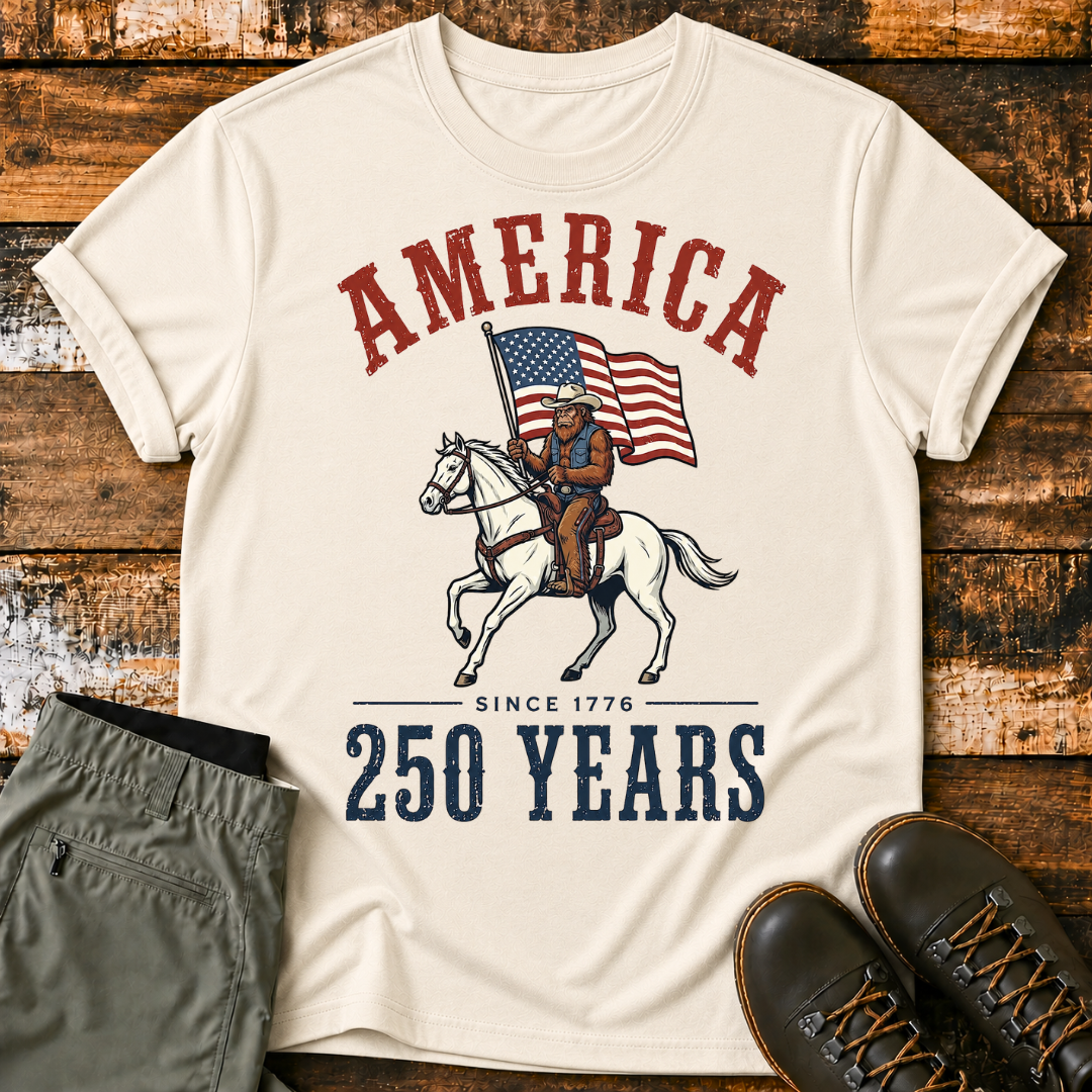American Sasquatch 250th Anniversary T-Shirt