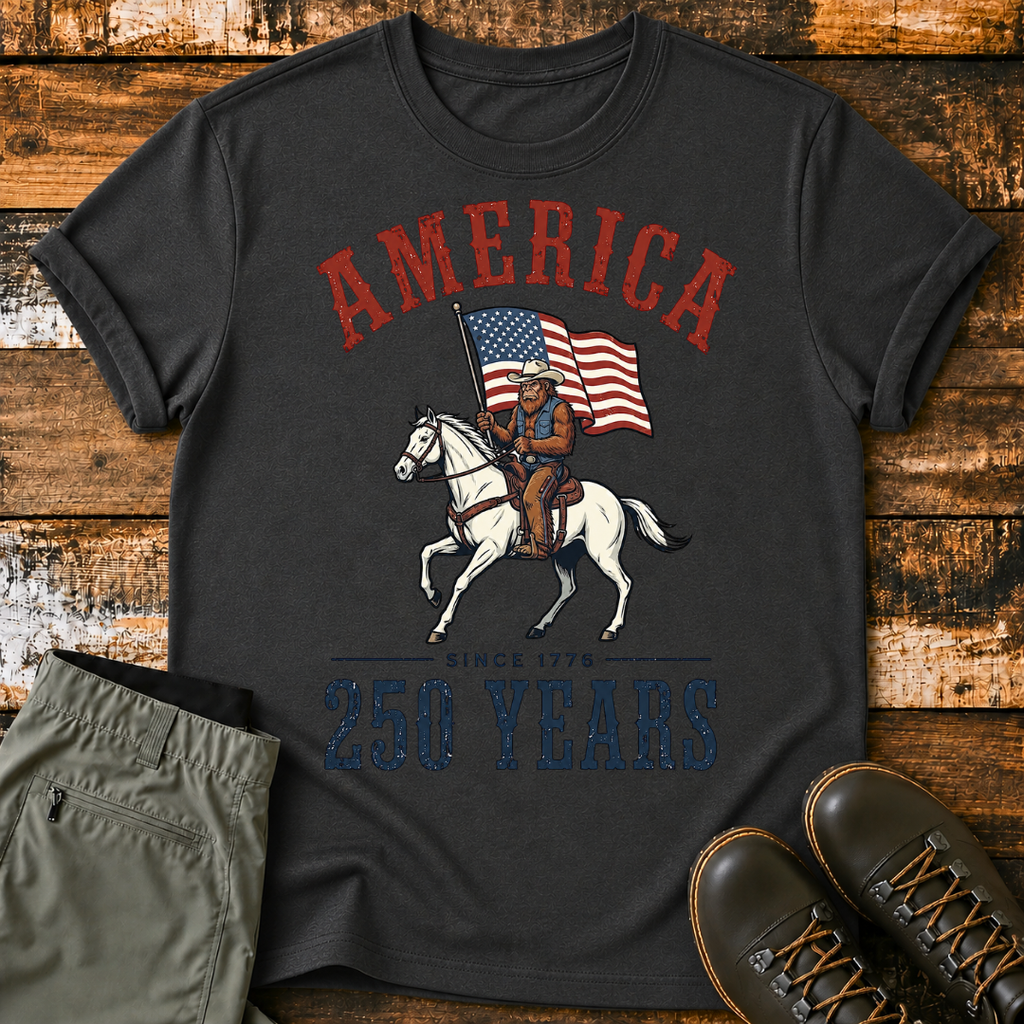 American Sasquatch 250th Anniversary T-Shirt