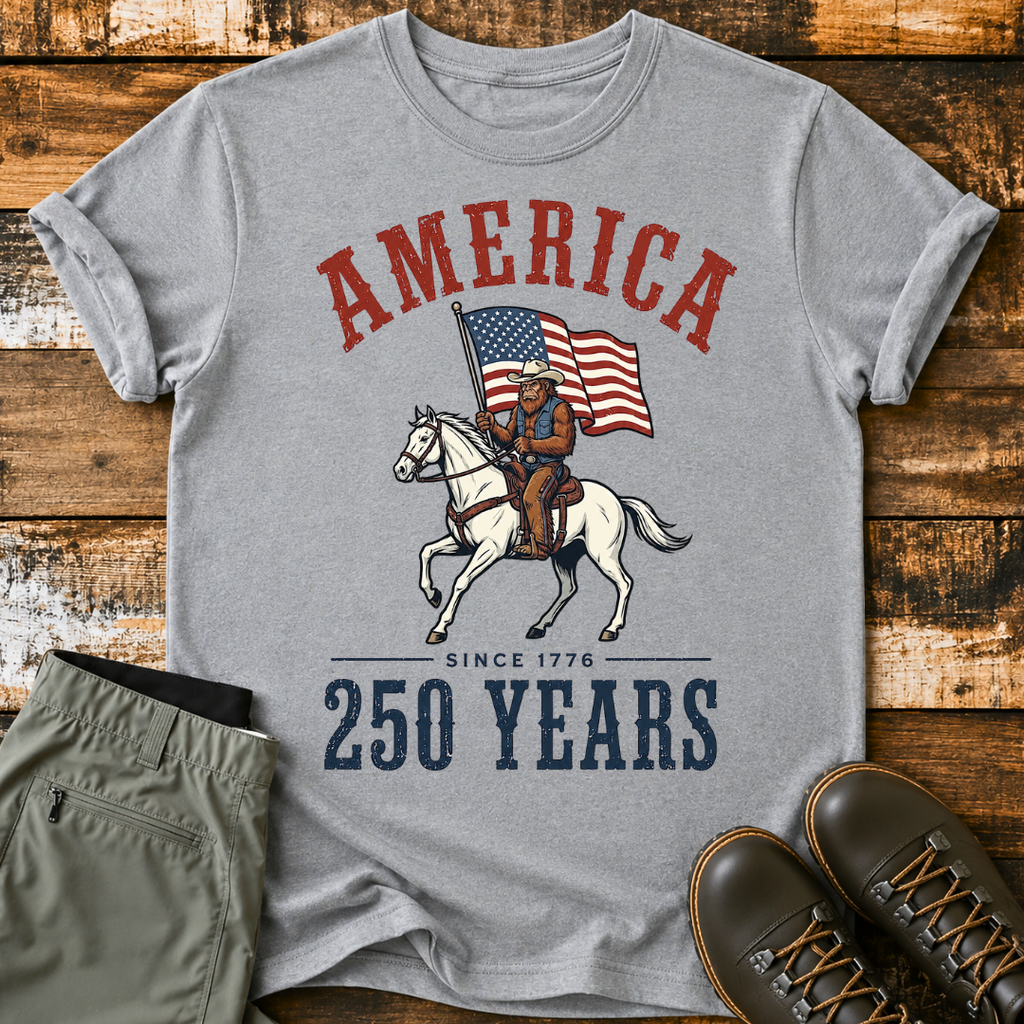 American Sasquatch 250th Anniversary T-Shirt