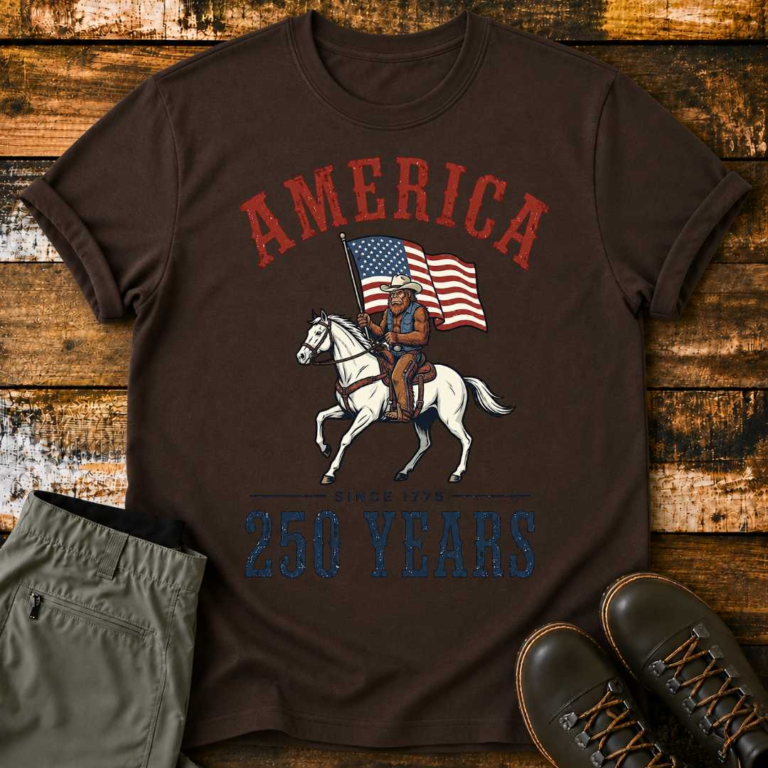 American Sasquatch 250th Anniversary T-Shirt