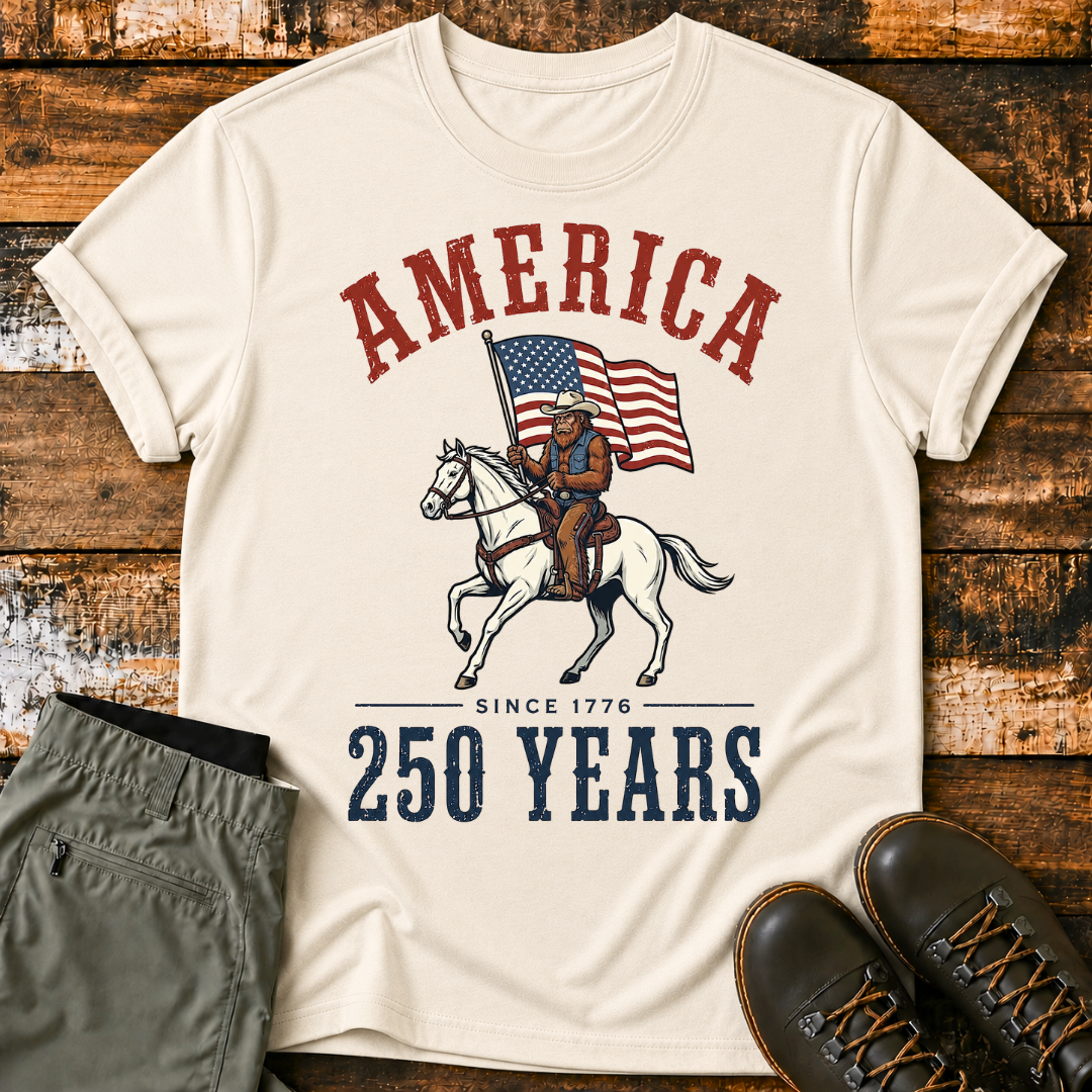 American Sasquatch 250th Anniversary T-Shirt