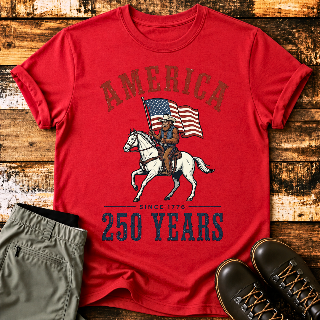 American Sasquatch 250th Anniversary T-Shirt