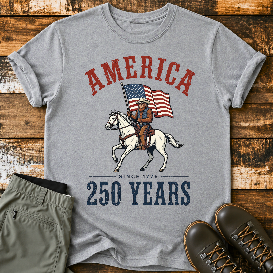 American Sasquatch 250th Anniversary T-Shirt