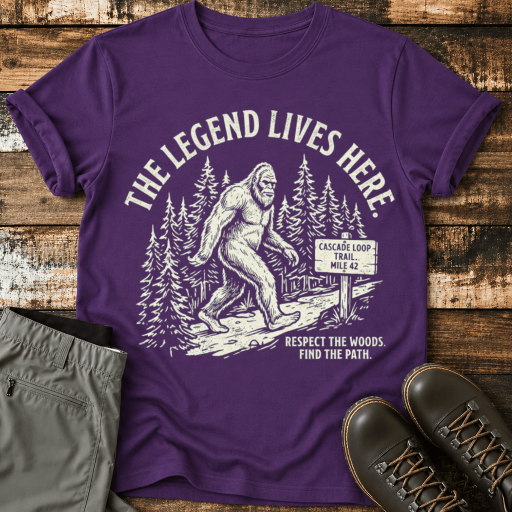 The Legend Lives Here T-Shirt