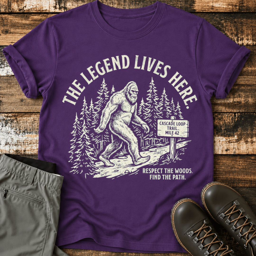 The Legend Lives Here T-Shirt