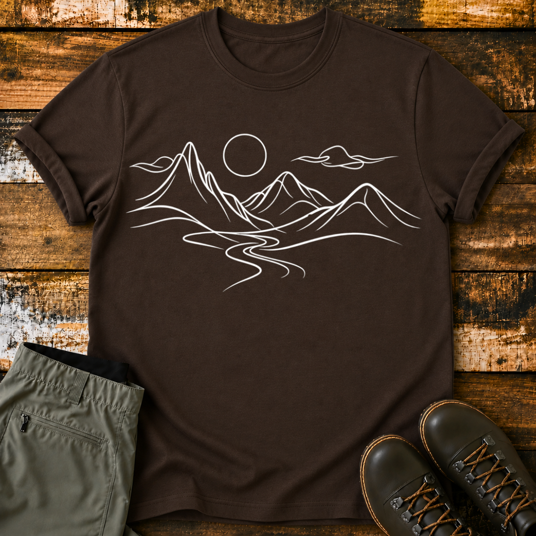 Wispy Mountains T-Shirt