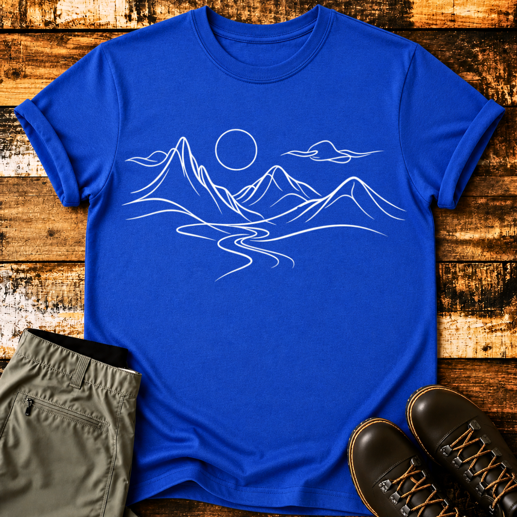 Wispy Mountains T-Shirt