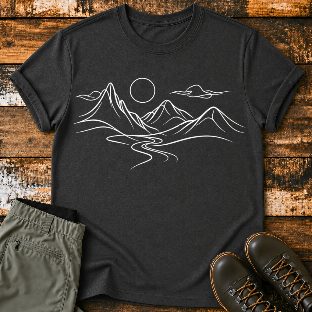 Wispy Mountains T-Shirt