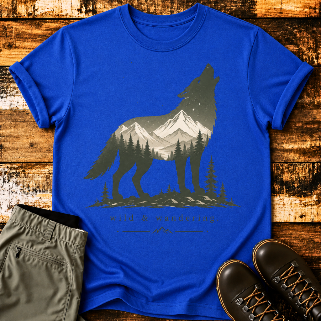 Wild & Wandering Wolf T-Shirt