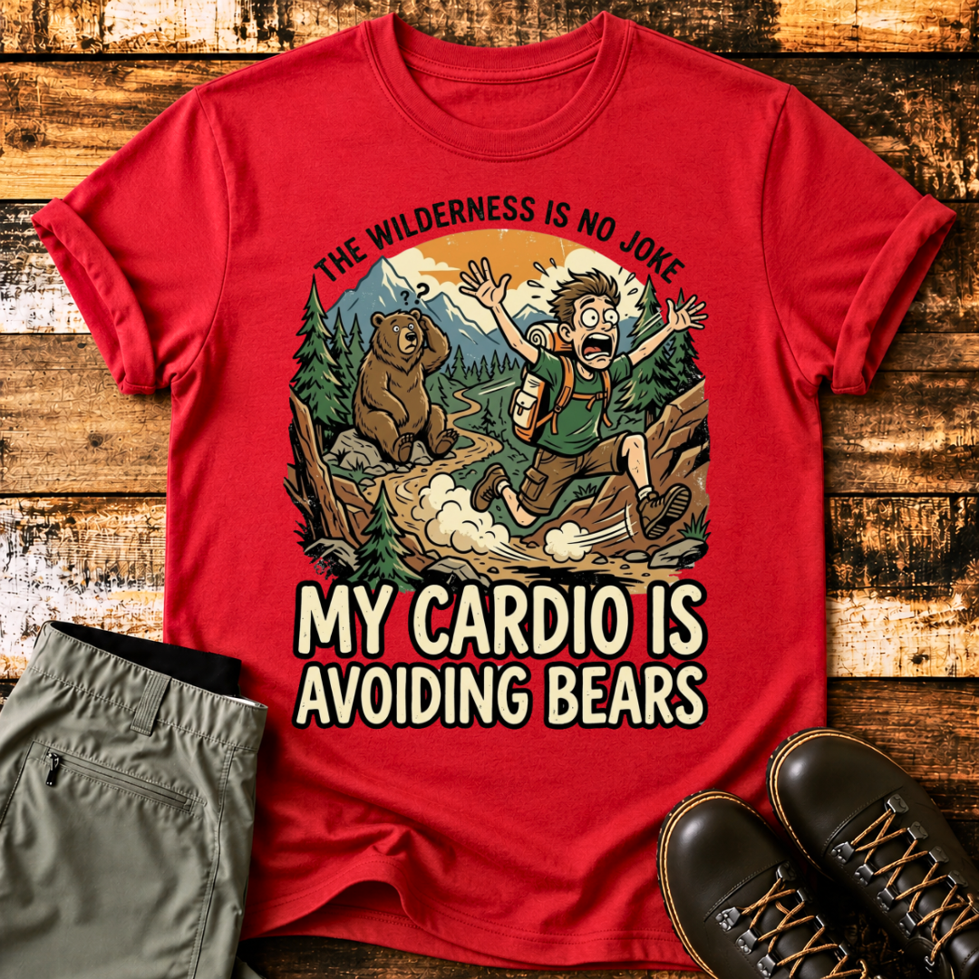 My Cardio Is Avoiding Bears T-Shirt
