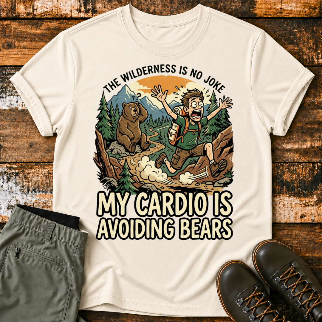 My Cardio Is Avoiding Bears T-Shirt