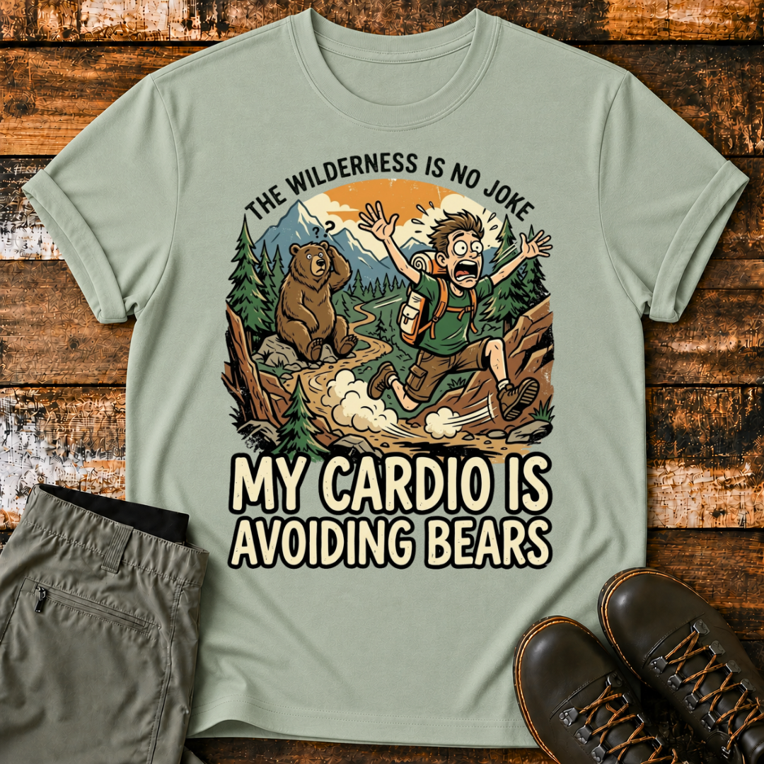 My Cardio Is Avoiding Bears T-Shirt