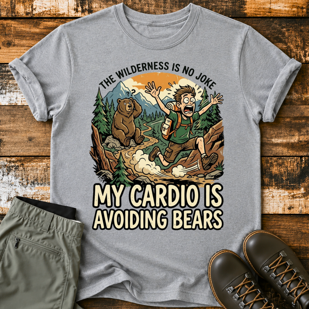 My Cardio Is Avoiding Bears T-Shirt