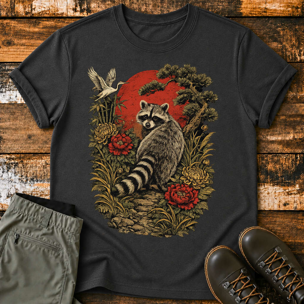 Japanese Raccoon T-Shirt