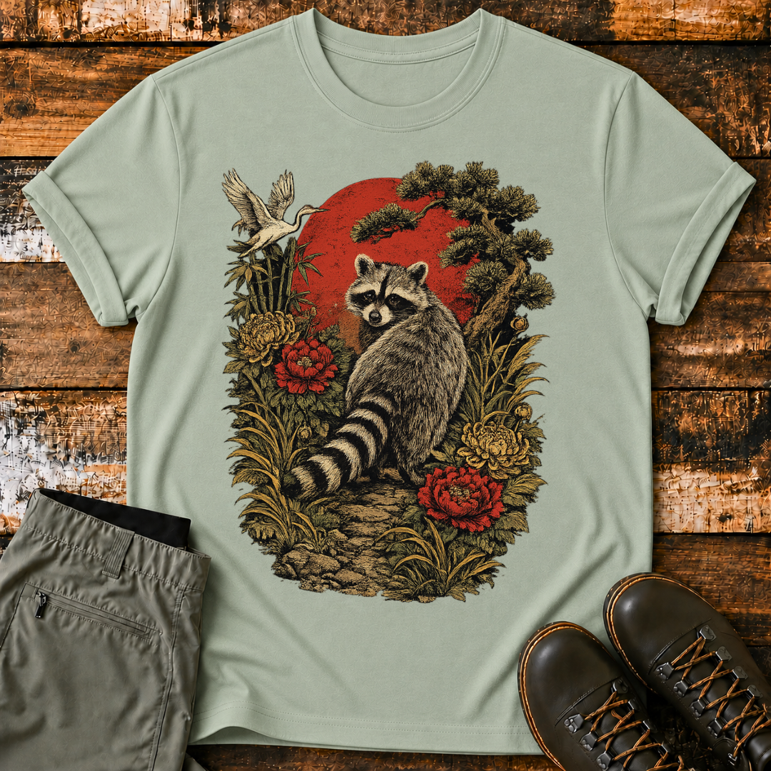Japanese Raccoon T-Shirt