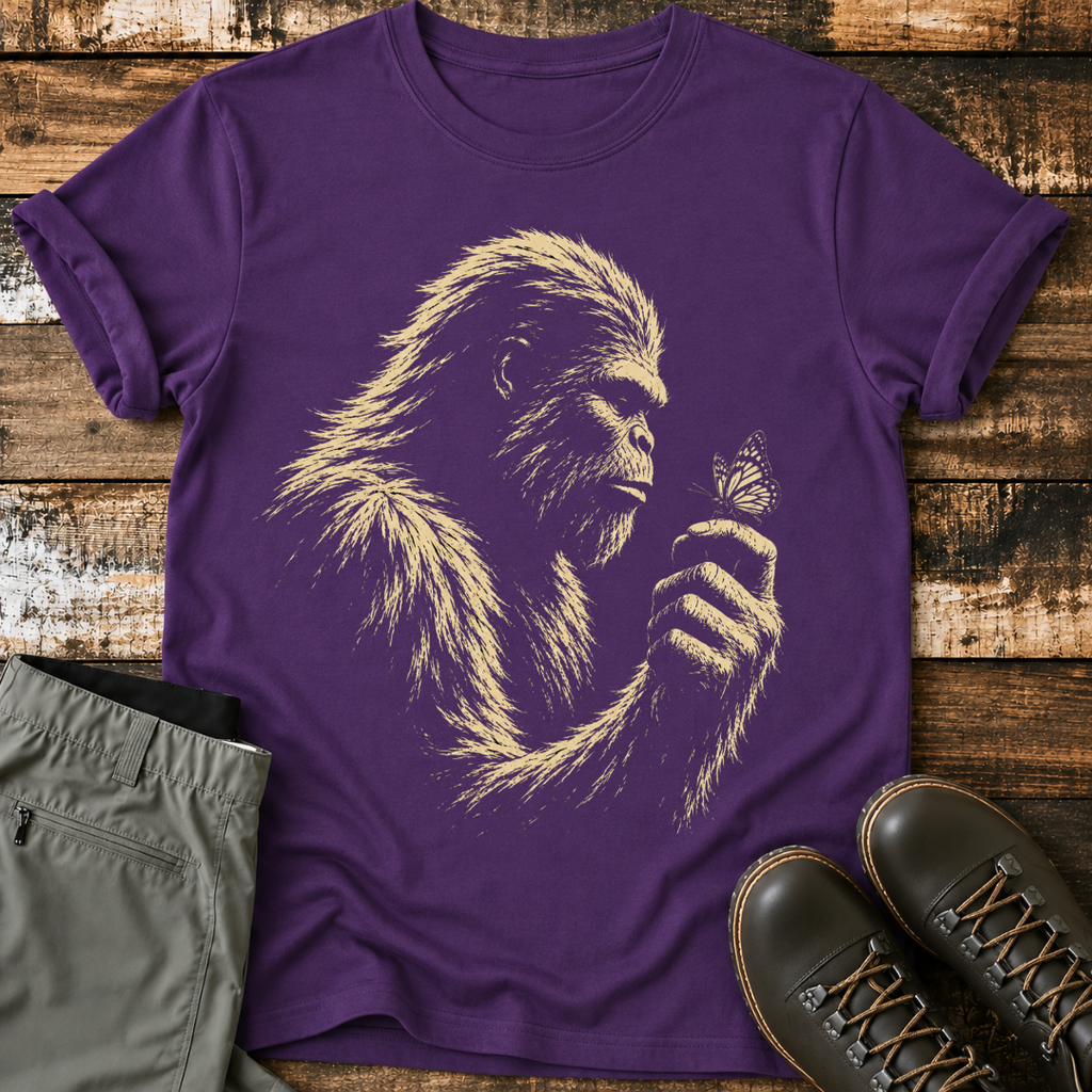 A Sasquatch & A Butterfly T-Shirt